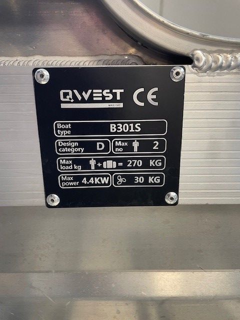 QWEST B301 ALUMINIUM BOOT MET V-BODEM - Afbeelding 6