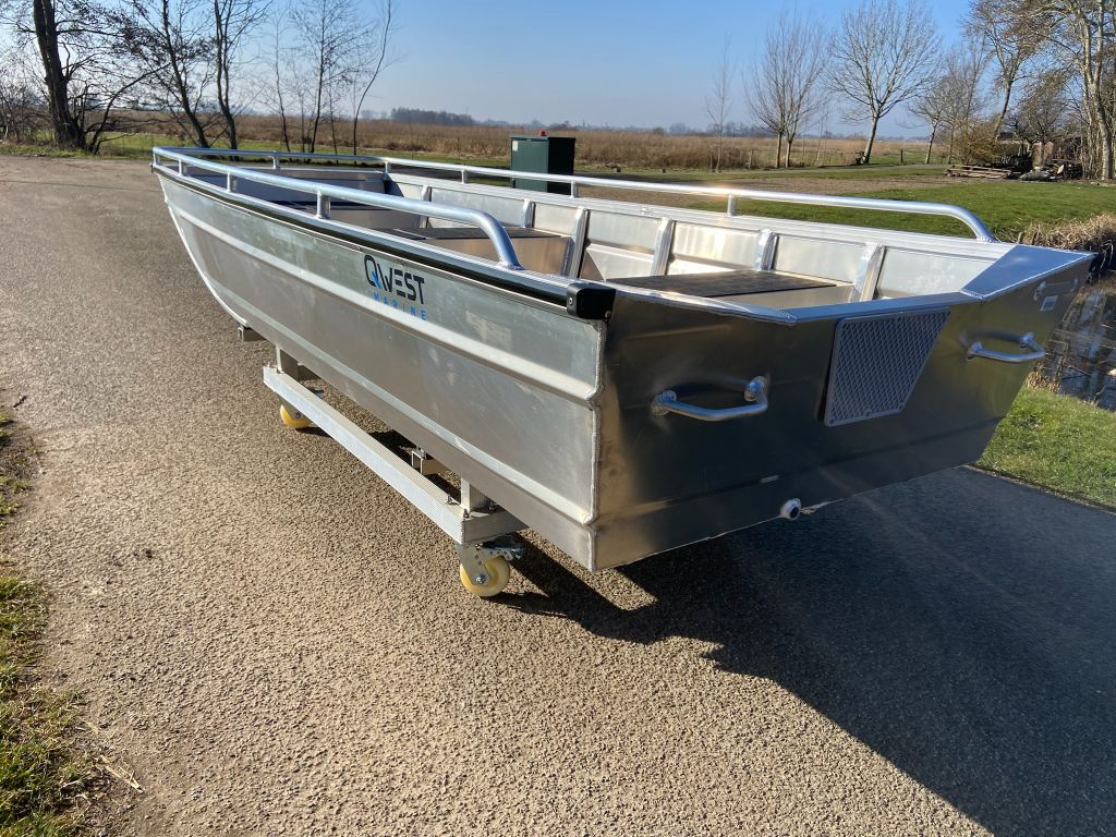 QWEST F301 ALUMINIUM JON BOOT PLATBODEM - Afbeelding 5