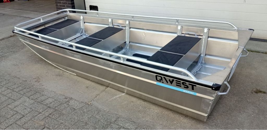 QWEST F301 ALUMINIUM JON BOOT PLATBODEM - Afbeelding 4