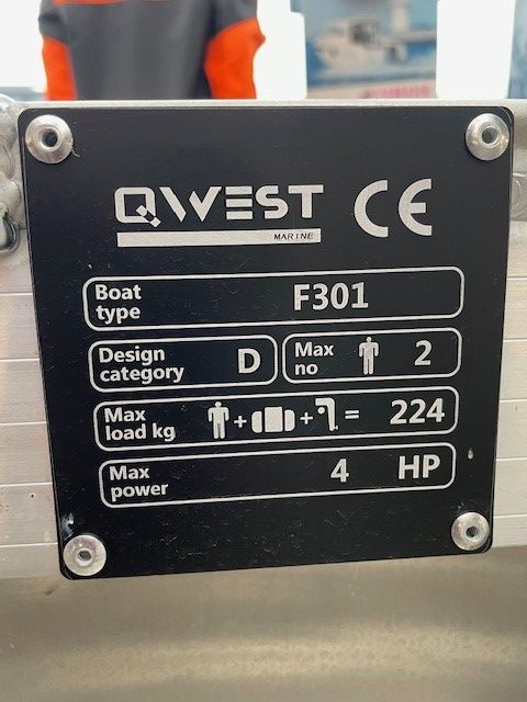 QWEST F301 ALUMINIUM JON BOOT PLATBODEM - Afbeelding 8