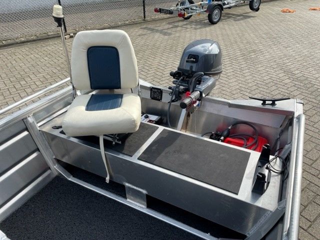 QWEST F401 ALUMINIUM JON BOOT PLATBODEM - Afbeelding 12