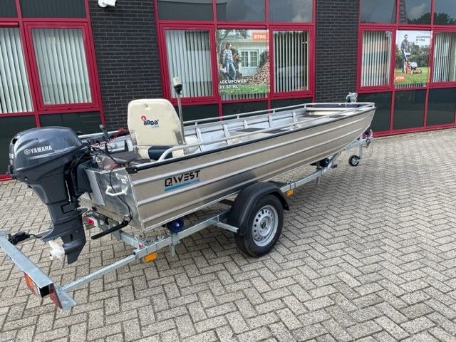 QWEST F401 ALUMINIUM JON BOOT PLATBODEM - Afbeelding 11