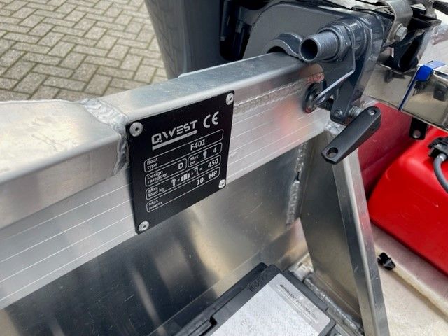 QWEST F401 ALUMINIUM JON BOOT PLATBODEM - Afbeelding 10