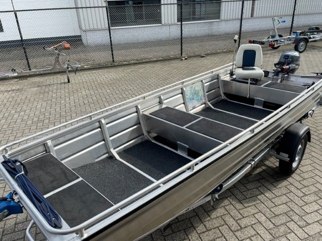 QWEST F401 ALUMINIUM JON BOOT PLATBODEM - Afbeelding 9