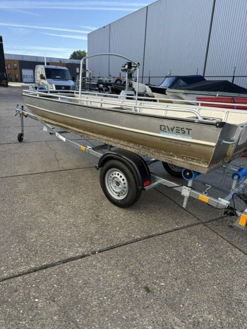 QWEST F361 ALUMINIUM JON BOOT PLATBODEM - Afbeelding 2