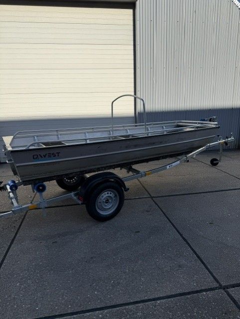 QWEST F361 ALUMINIUM JON BOOT PLATBODEM - Afbeelding 4