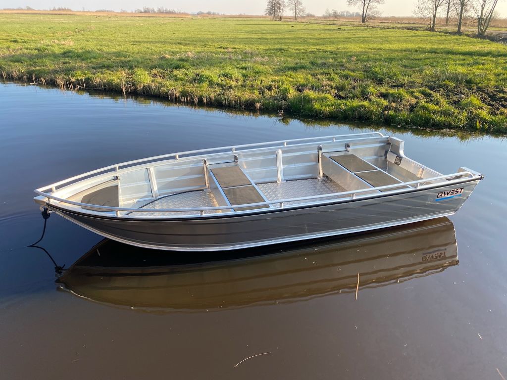 QWEST B421 S ALUMINIUM BOOT MET V-BODEM - Afbeelding 2