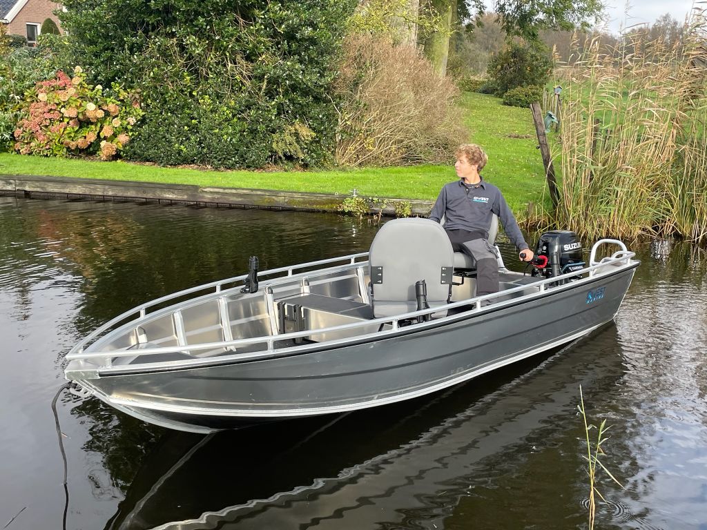 QWEST B421 S ALUMINIUM BOOT MET V-BODEM - Afbeelding 7