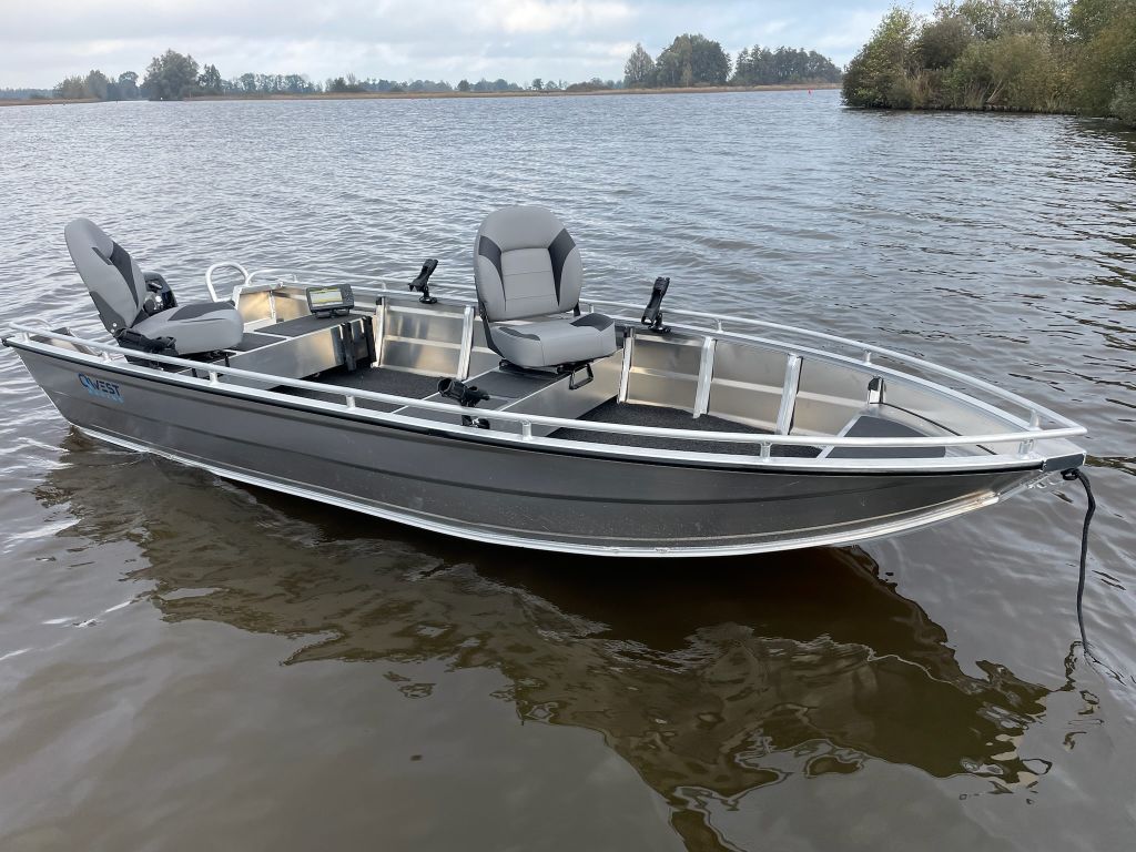 QWEST B421 S ALUMINIUM BOOT MET V-BODEM - Afbeelding 5