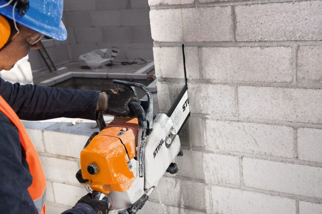 STIHL GS 461 45 CM STEEN-STAAL-BETONZAAG - Afbeelding 6