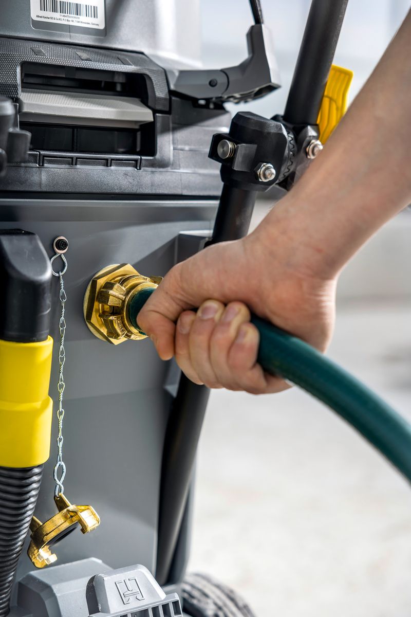 KARCHER NT 50/1 NAT/DROOGZUIGER MET POMP - Afbeelding 7