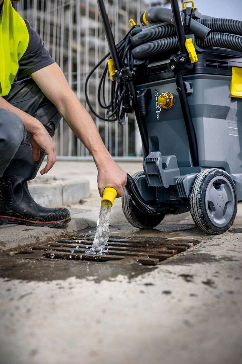 KARCHER NT 50/1 NAT/DROOGZUIGER MET POMP - Afbeelding 9