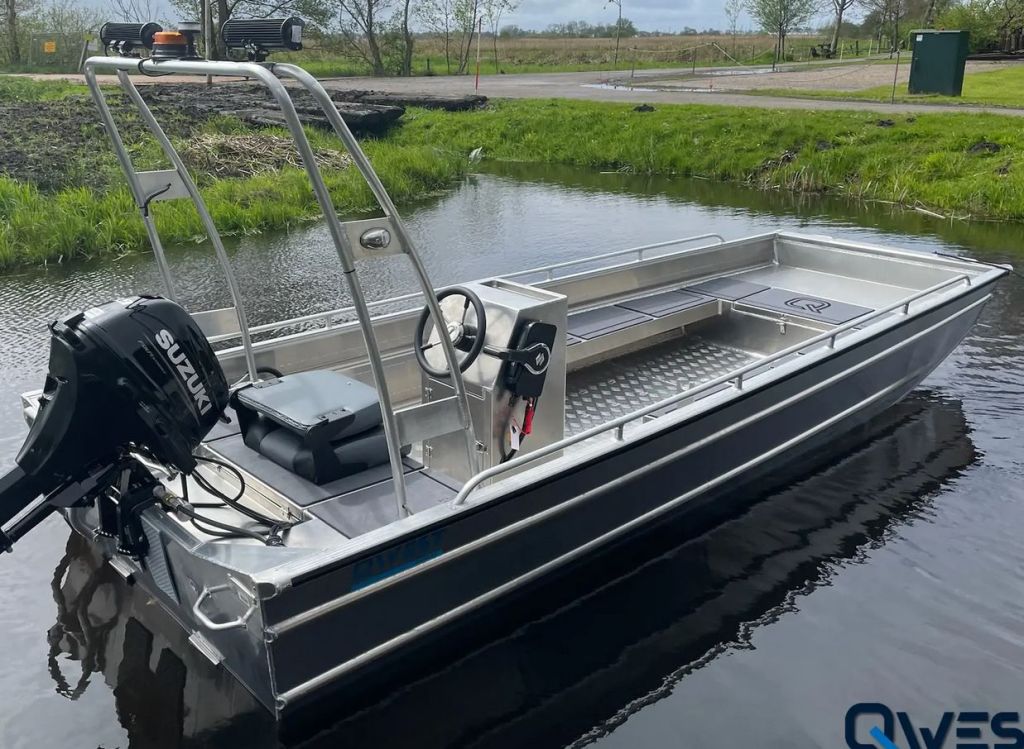 QWEST F452 ALUMINIUM JON PLATBODEM - Afbeelding 6