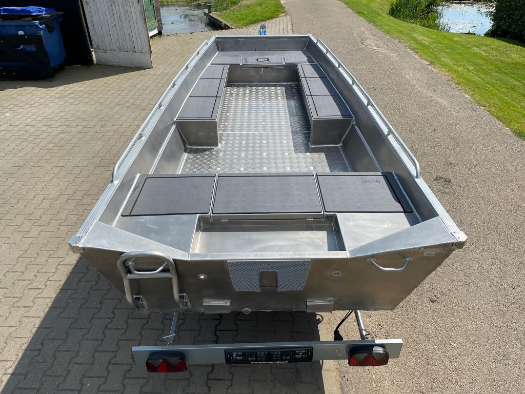 QWEST F452 ALUMINIUM JON PLATBODEM - Afbeelding 2