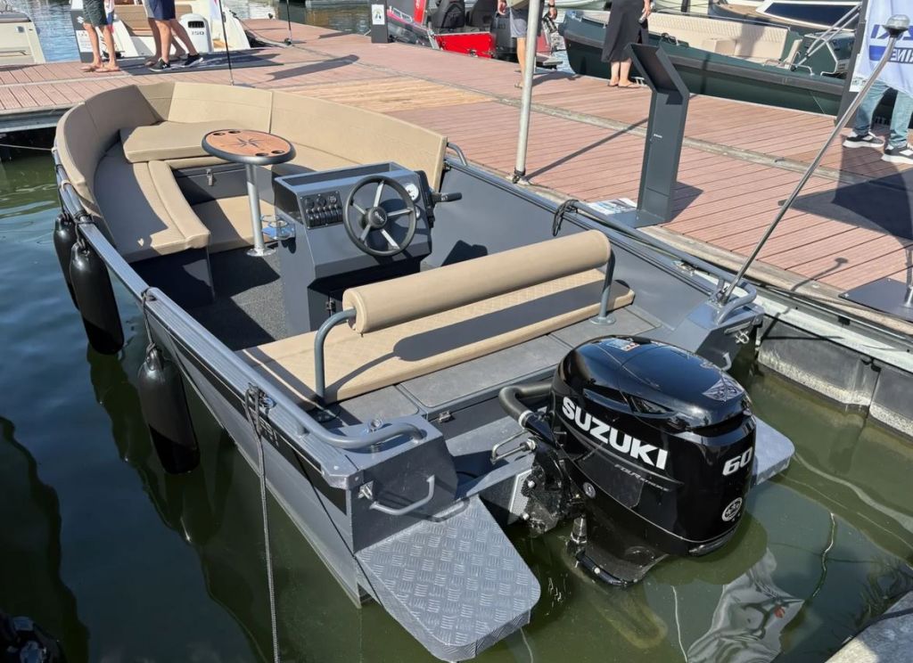 QWEST R535A ALUMINIUM CONSOLEBOOT GRIJS - Afbeelding 6