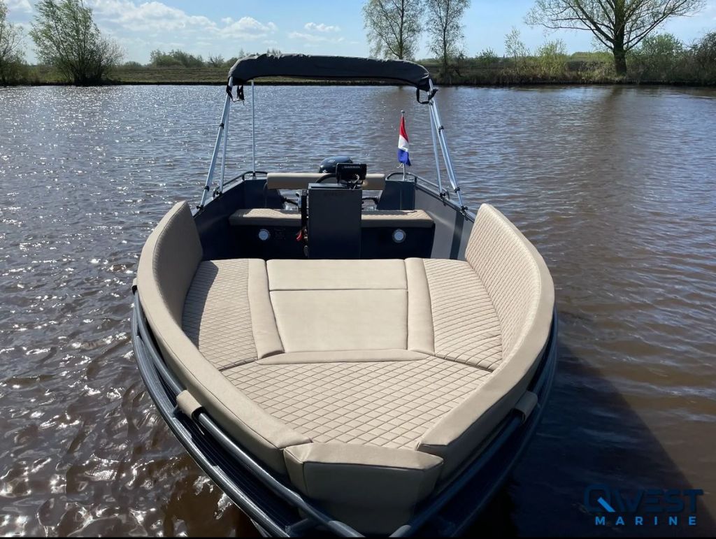 QWEST R535A ALUMINIUM CONSOLEBOOT GRIJS - Afbeelding 7