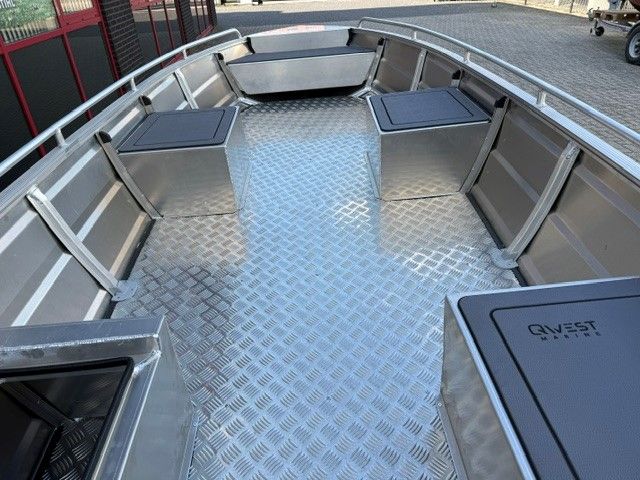QWEST B422 L ALUMINIUM BOOT MET V-BODEM - Afbeelding 5