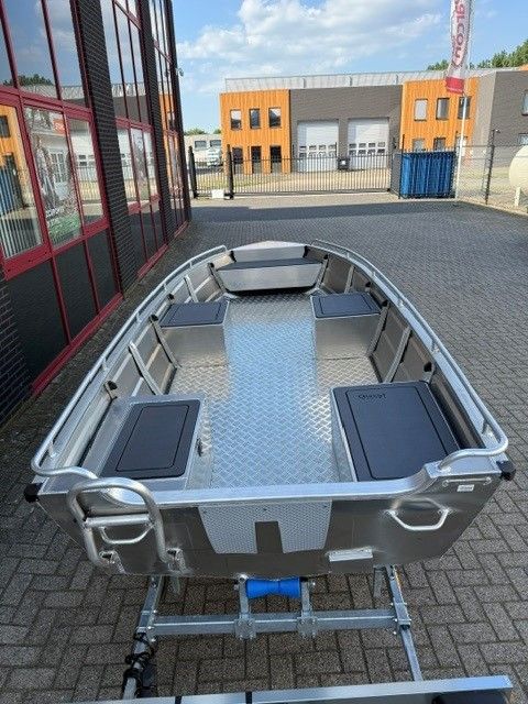 QWEST B422 L ALUMINIUM BOOT MET V-BODEM - Afbeelding 3