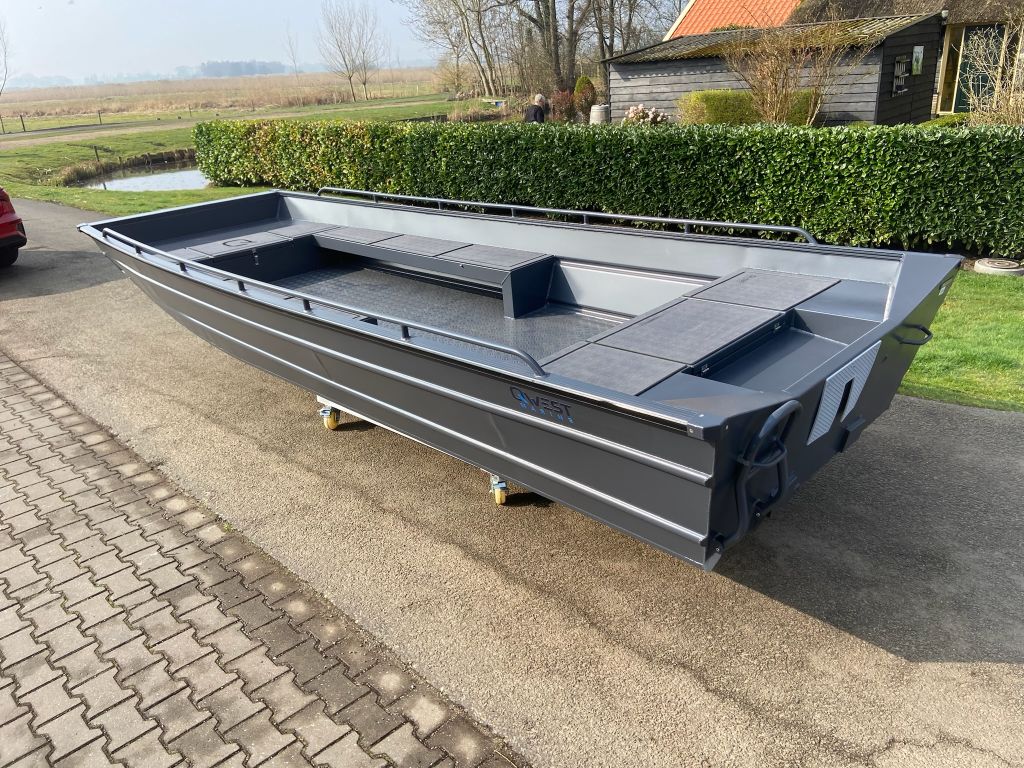 QWEST F485 PLATBODEM ZELFLOZEND JON BOOT - Afbeelding 4