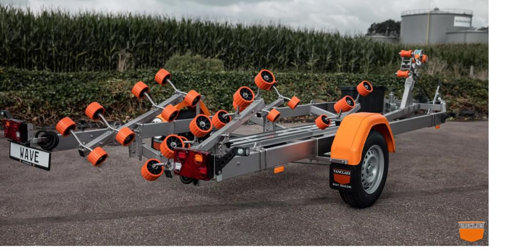 VANCLAES WAVE 1500-14"- 600 BOOTTRAILER - Afbeelding 2