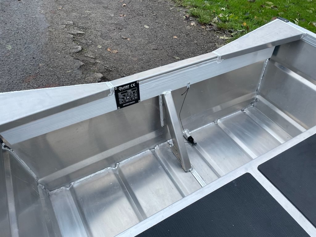 QWEST F351 ALUMINIUM JON BOOT PLATBODEM - Afbeelding 8